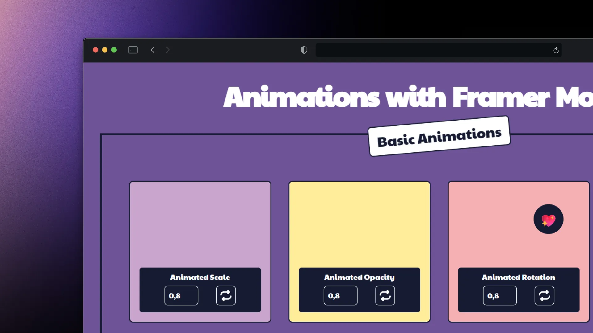 Laboratorio de Animaciones Avanzadas