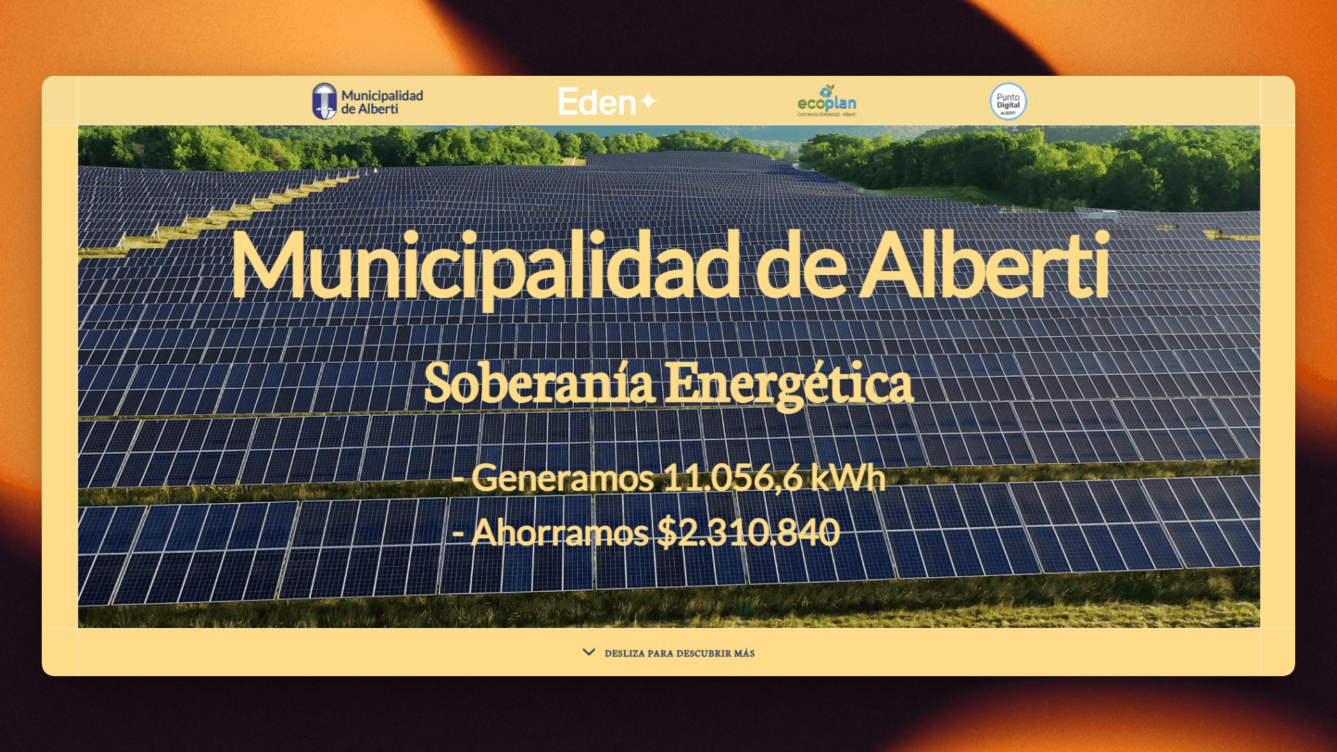 Plataforma de Monitoreo de Ahorro Energético